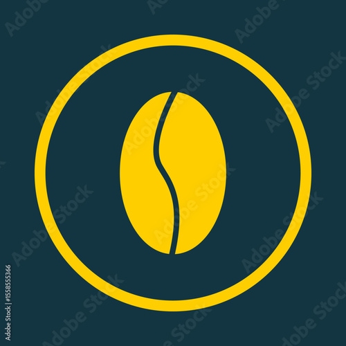 Coffee Grain trendy vector art design perfect amazing design colorful useful illustration