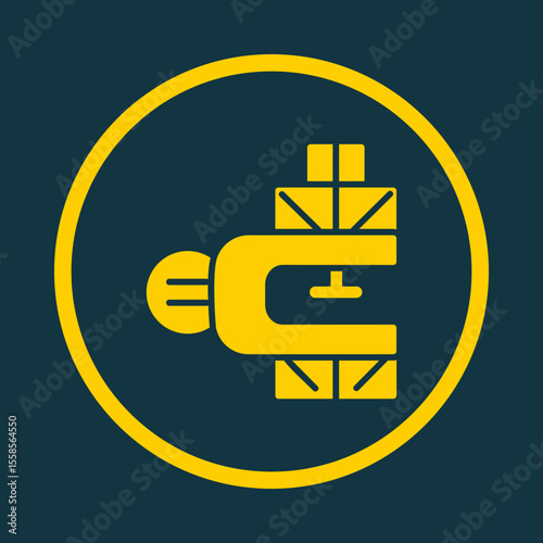 Clamp trendy vector art design aesthetic amazing design colorful useful illustration