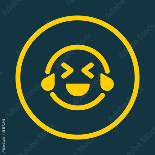 Face with Tears trendy vector art design goodly amazing design colorful useful illustration