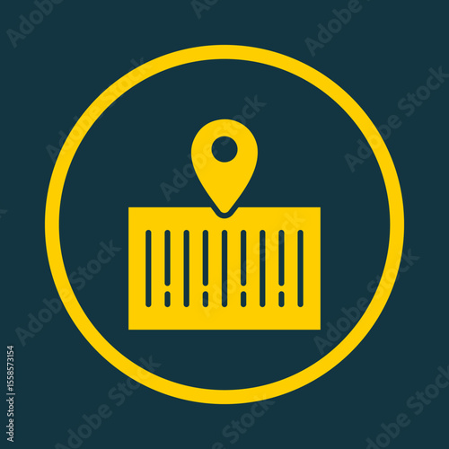 Barcode Tracking trendy vector art design goodly amazing design colorful useful illustration