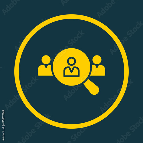 Recruitment trendy vector art design magnificent amazing design colorful useful illustration