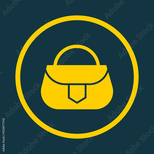 Purse trendy vector art design exquisite amazing colorful useful illustration