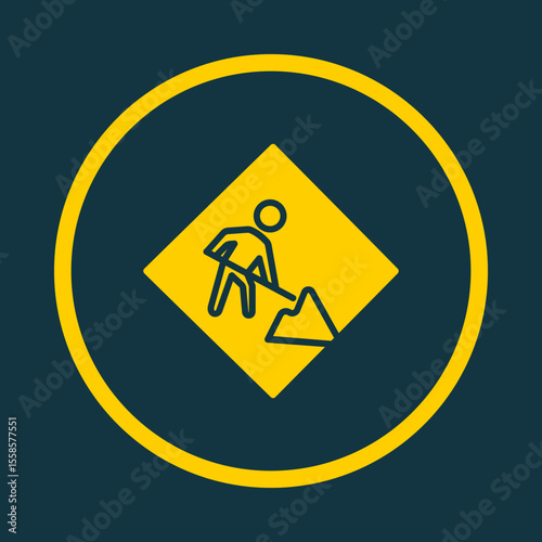 Construction trendy vector art design exquisite amazing colorful useful illustration