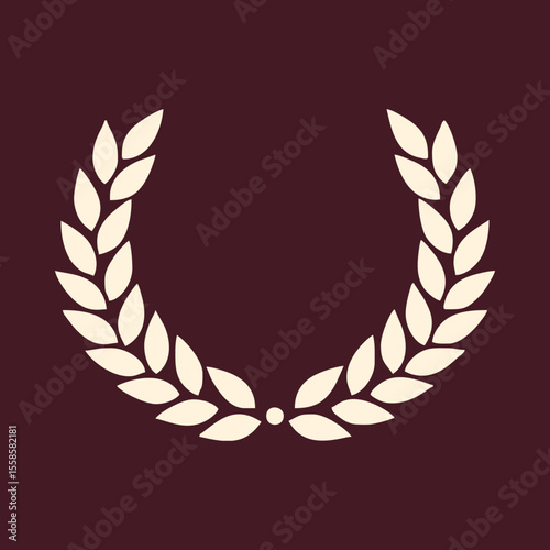 Greek wreaths trendy vector art design superb amazing colorful useful illustration