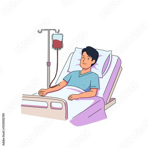 Blood Donation Process A Visual Depiction