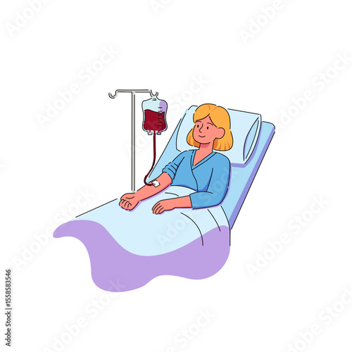 Blood Donation Process A Visual Depiction