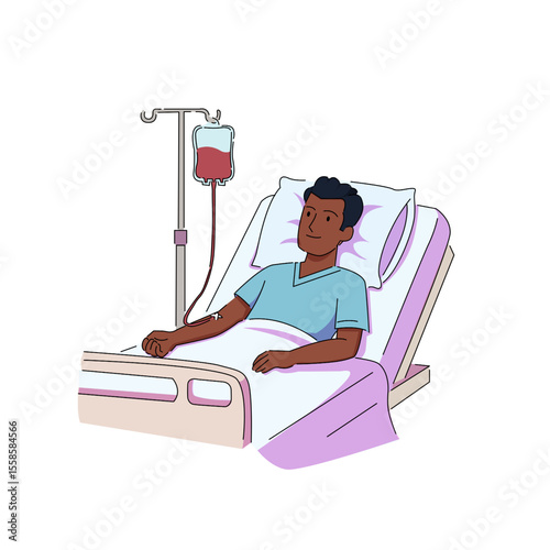 Blood Donation Process A Visual Depiction