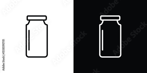 Jar icon vector, Symbol, logo illustrations