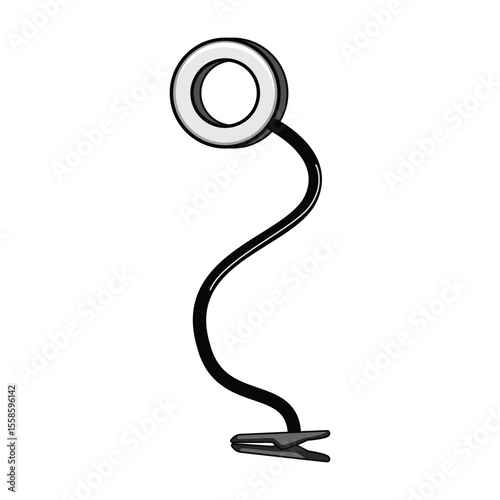 compact book light cartoon vector illustration