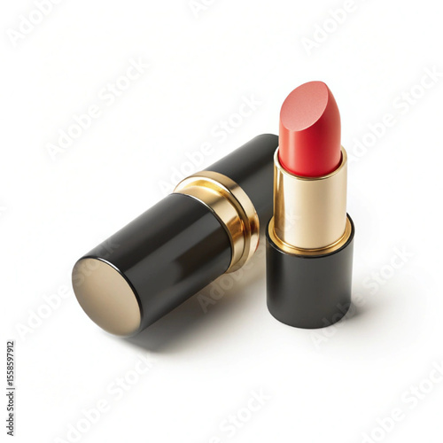lipstick isolated on white