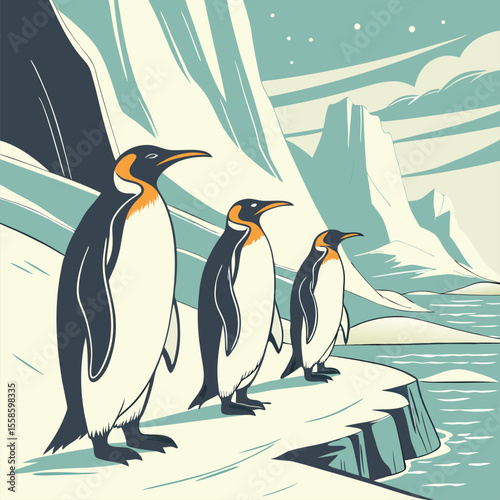 penguin on the beach