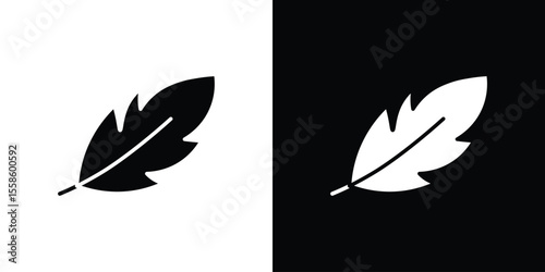 Light weight icon Vector illustration in solid and black and white. EPS10