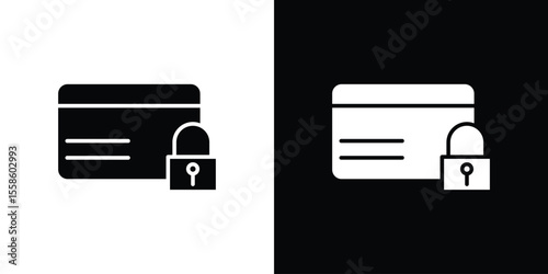 Credit limit icon Vector illustration in solid and black and white. EPS10