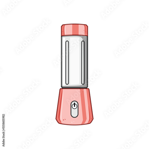 durable smoothie blender cartoon vector illustration