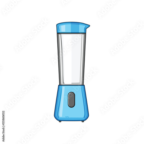 versatile smoothie blender cartoon vector illustration