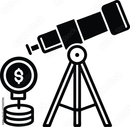 camera tripod isolated equipment film