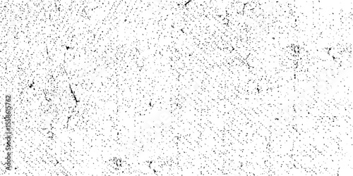 Distressed black texture. Dark grainy texture on white background. Dust overlay textured. Grain noise particles. Black texture overlay. Dust grainy texture on white background. Vector illustration