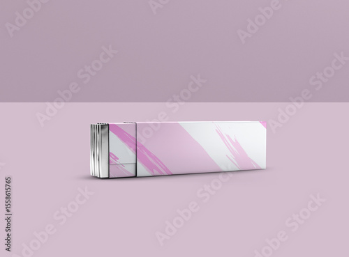 Chewing Gum Packaging Mockup