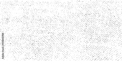 Distressed black texture. Dark grainy texture on white background. Dust overlay textured. Grain noise particles. Grunge design elements. Vector illustration