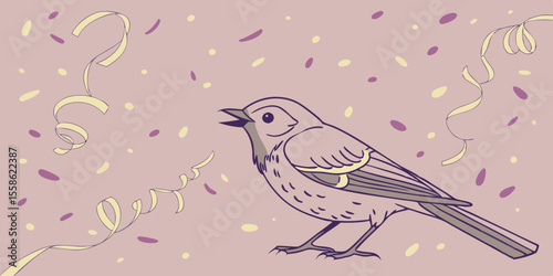 birds on a branch