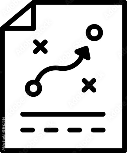 View strategy plan document for business planning and strategic implementation process