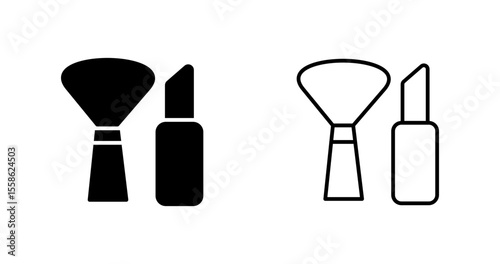 Beauty Tools Vector Icon