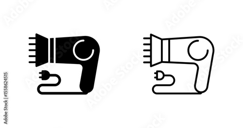 Hair Dryer Vector Icon