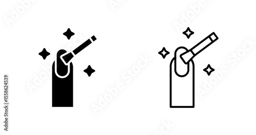 Manicure Vector Icon