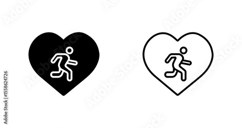 Cardio Workout Vector Icon