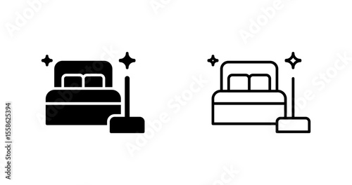 Tidy Room Vector Icon