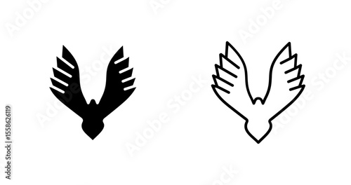 Falcon Vector Icon