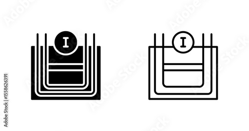 Door Reinforcement Vector Icon