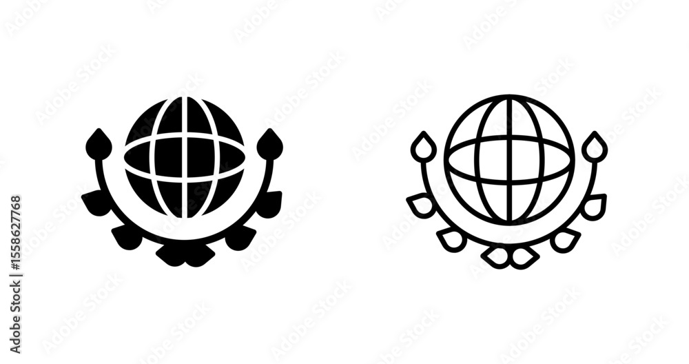 Fototapeta premium United Nations Vector Icon