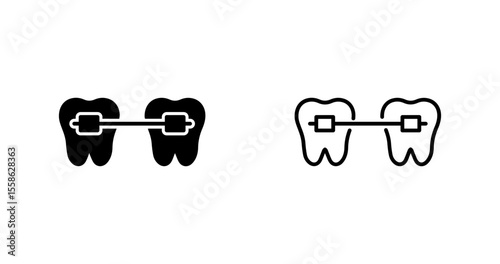 Braces Vector Icon
