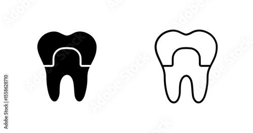 Dental Crown Vector Icon