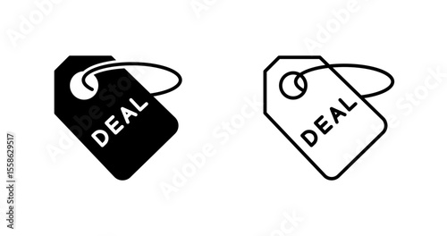 Shopping Deals Vector Icon