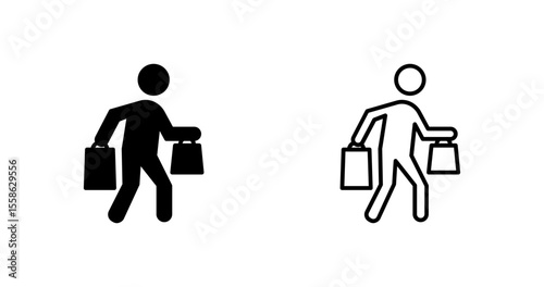 Shopper Vector Icon