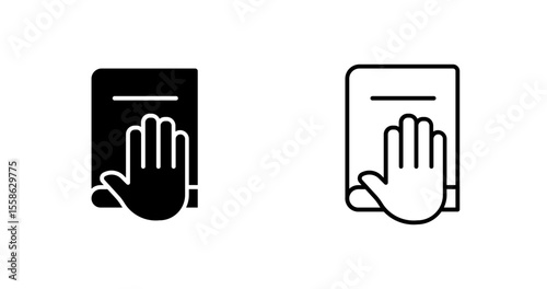 Pledge of Allegiance Vector Icon