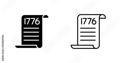 Declaration Scroll Vector Icon