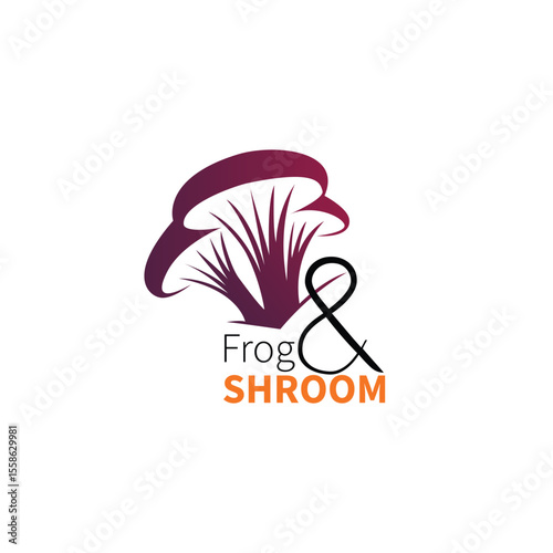 Frog and Shroom Natures Tiny Umbrella my own created not AI