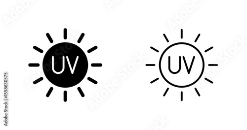 UV Index Vector Icon