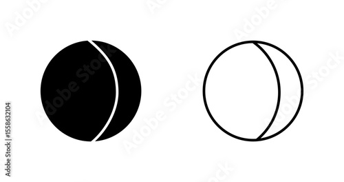 Lunar Eclipse Vector Icon
