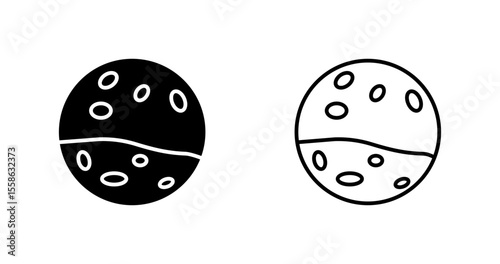 Mars Vector Icon