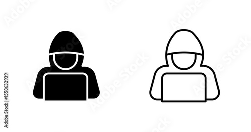 Hacker Vector Icon