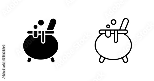 Cauldron Vector Icon