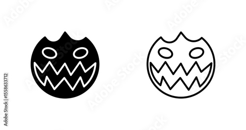 Halloween Mask Vector Icon