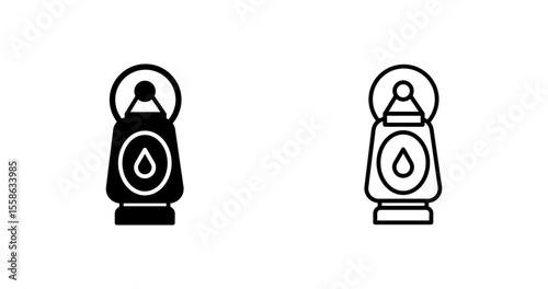 Halloween Lantern Vector Icon