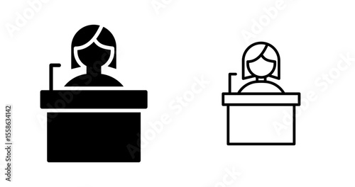 Witness Vector Icon