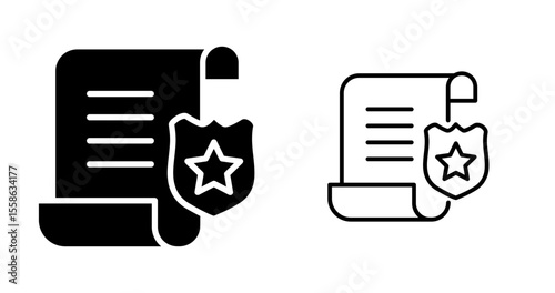 Law Enforcement Vector Icon