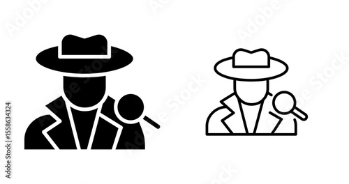 Detective Vector Icon